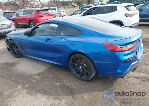 2019 BMW M850I xDrive из США, поврежденный, VIN WBABC4C54KBU96679